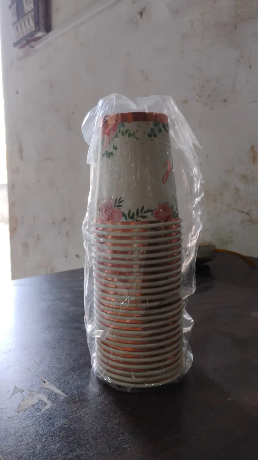 Disposable Paper Cups Disposable Tea Coffee Cups (24 Pcs Set Mix Color Design) - Zidbik