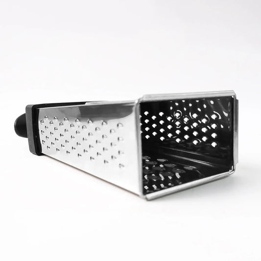 Apex Classic 4-in-1 Stainless Steel Grater Slicer With Handle - Zidbik