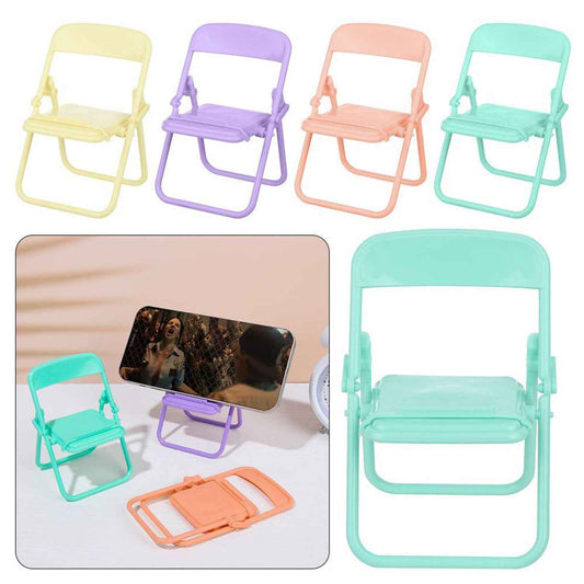 Chair Mobile Stand for All Household and Office Uses - 1 Pc Holder for Mobiles and Smartphones