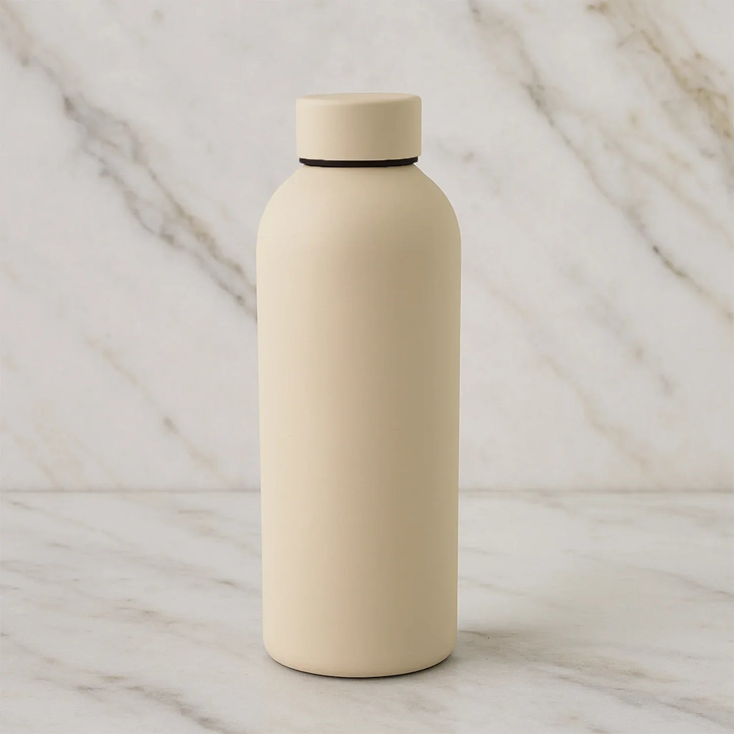 Stainless Steel Double Wall Vacuum-insulated Drink Water Bottle (Mix Color 500 Ml Approx) - Zidbik