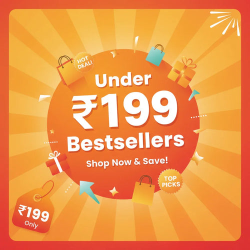 Under ₹199 Bestsellers - Zidbik