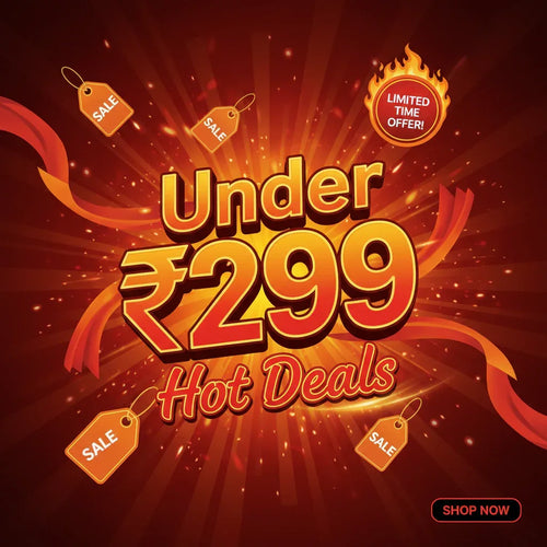 Under ₹299 Hot Deals - Zidbik