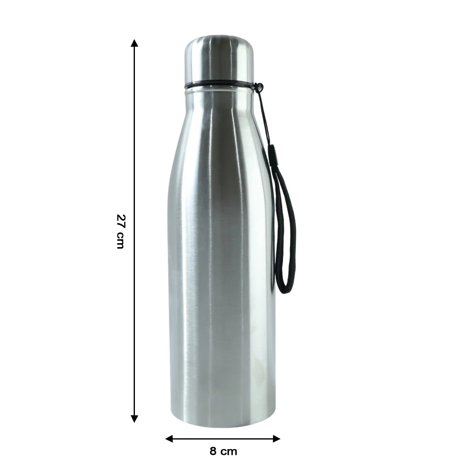 1000 Ml Stainless-steel Water Bottle (1 Pc) - Zidbik