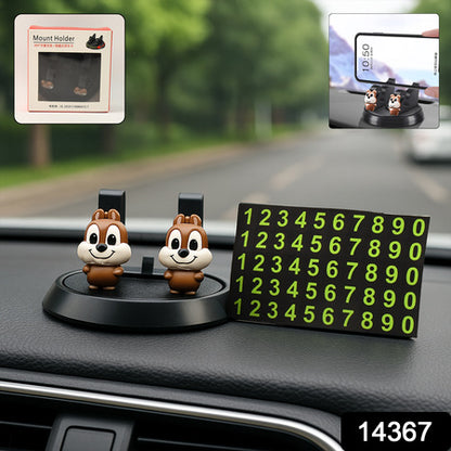 Multipurpose Car Dashboard Mobile Phone Holder Stand (1 Pc) - Zidbik