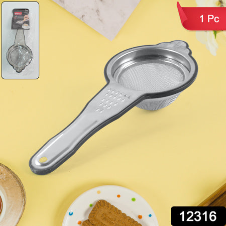 Heavy-duty Stainless Steel Fine Mesh Tea Strainer (1 Pc) - Zidbik