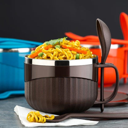 Home Chef Tangy Twist Insulated Lunch Bowl (Approx 650ml  1 Pc) - Zidbik