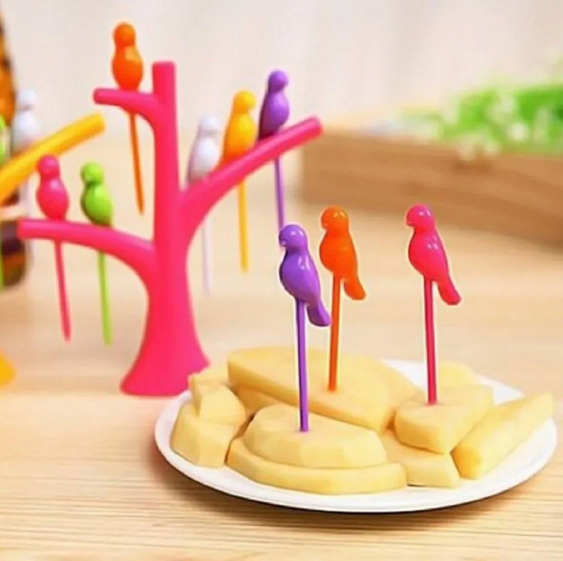 056 Bird Fork (Color Box Packing) - Zidbik
