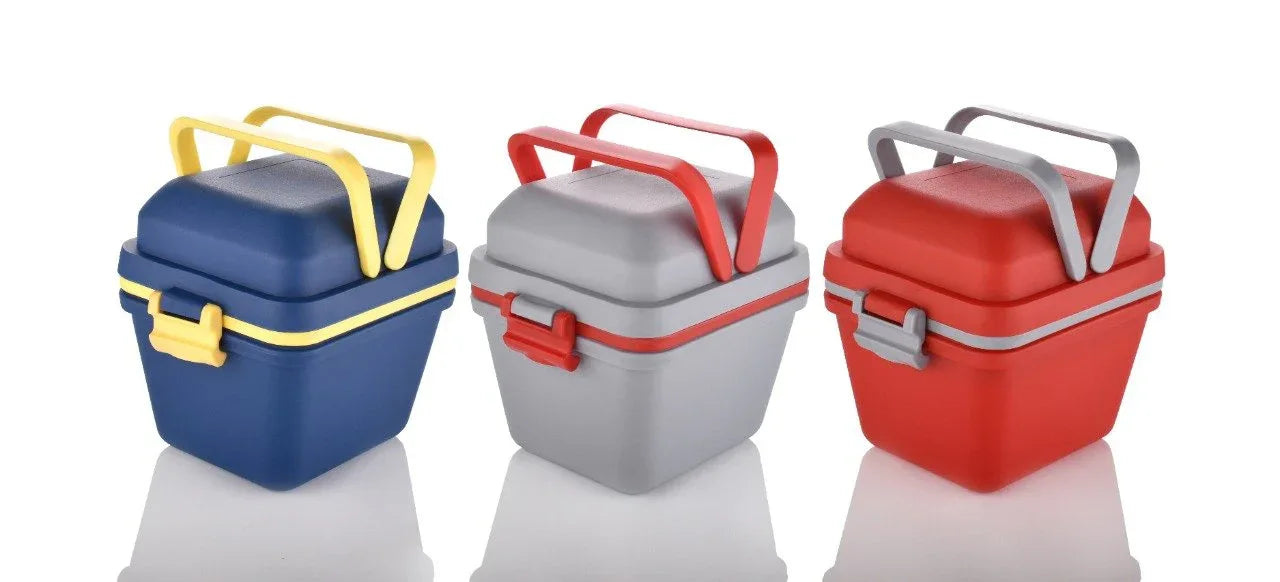 2144 Airtight Lunch Box With Handle Push Lock - Zidbik