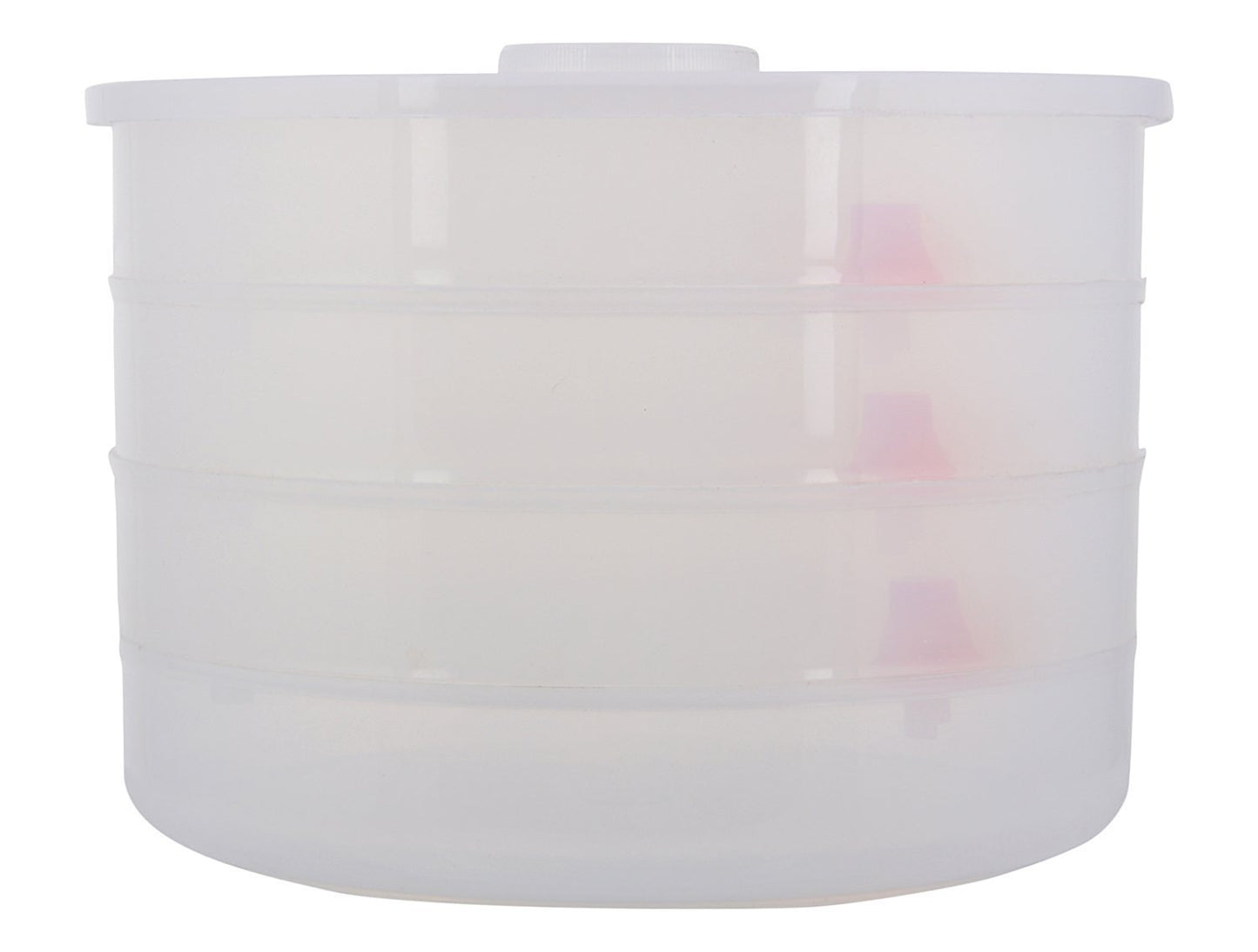 070 Plastic 4 Compartment Sprout Maker White - Zidbik