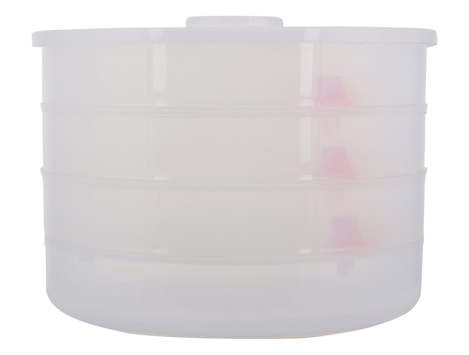 070 Plastic 4 Compartment Sprout Maker White - Zidbik