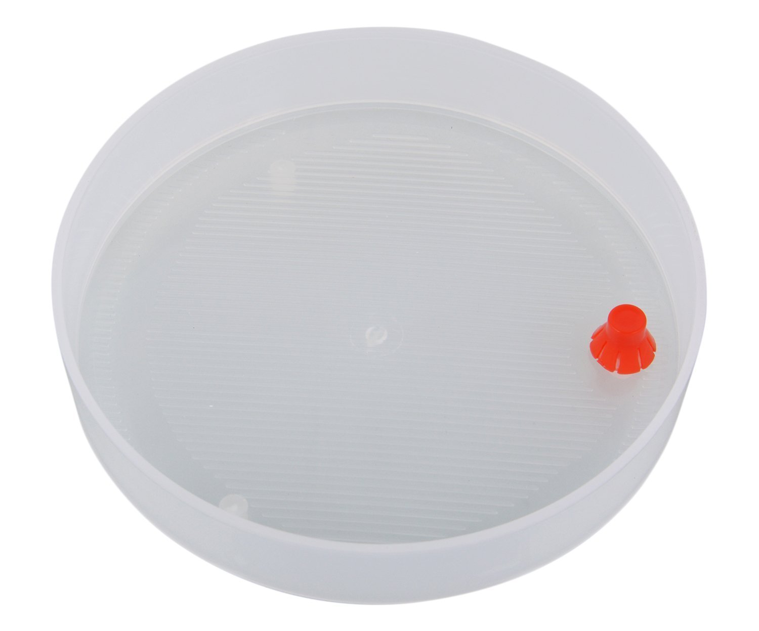 070 Plastic 4 Compartment Sprout Maker White - Zidbik