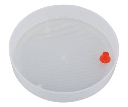 070 Plastic 4 Compartment Sprout Maker White - Zidbik