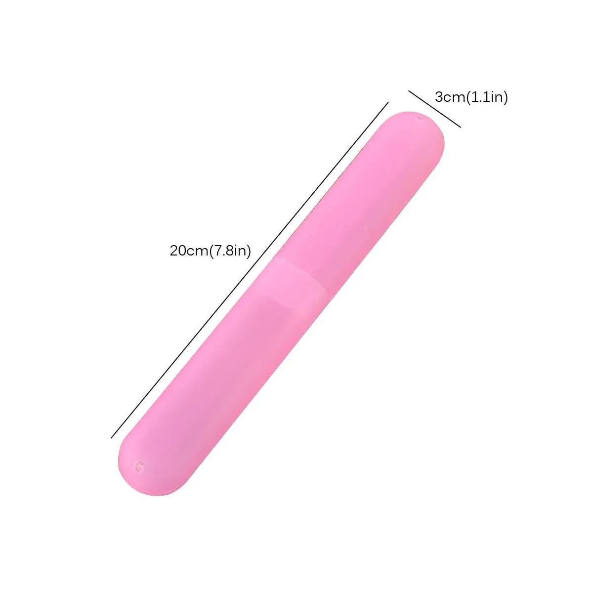 0785 Plastic Hygienic Toothbrush Travel Portable Case - Zidbik