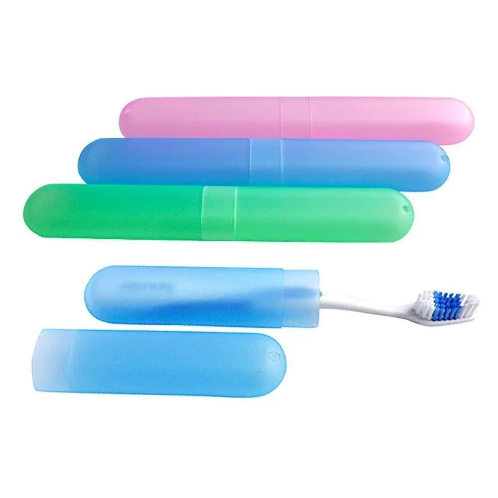 0785 Plastic Hygienic Toothbrush Travel Portable Case - Zidbik