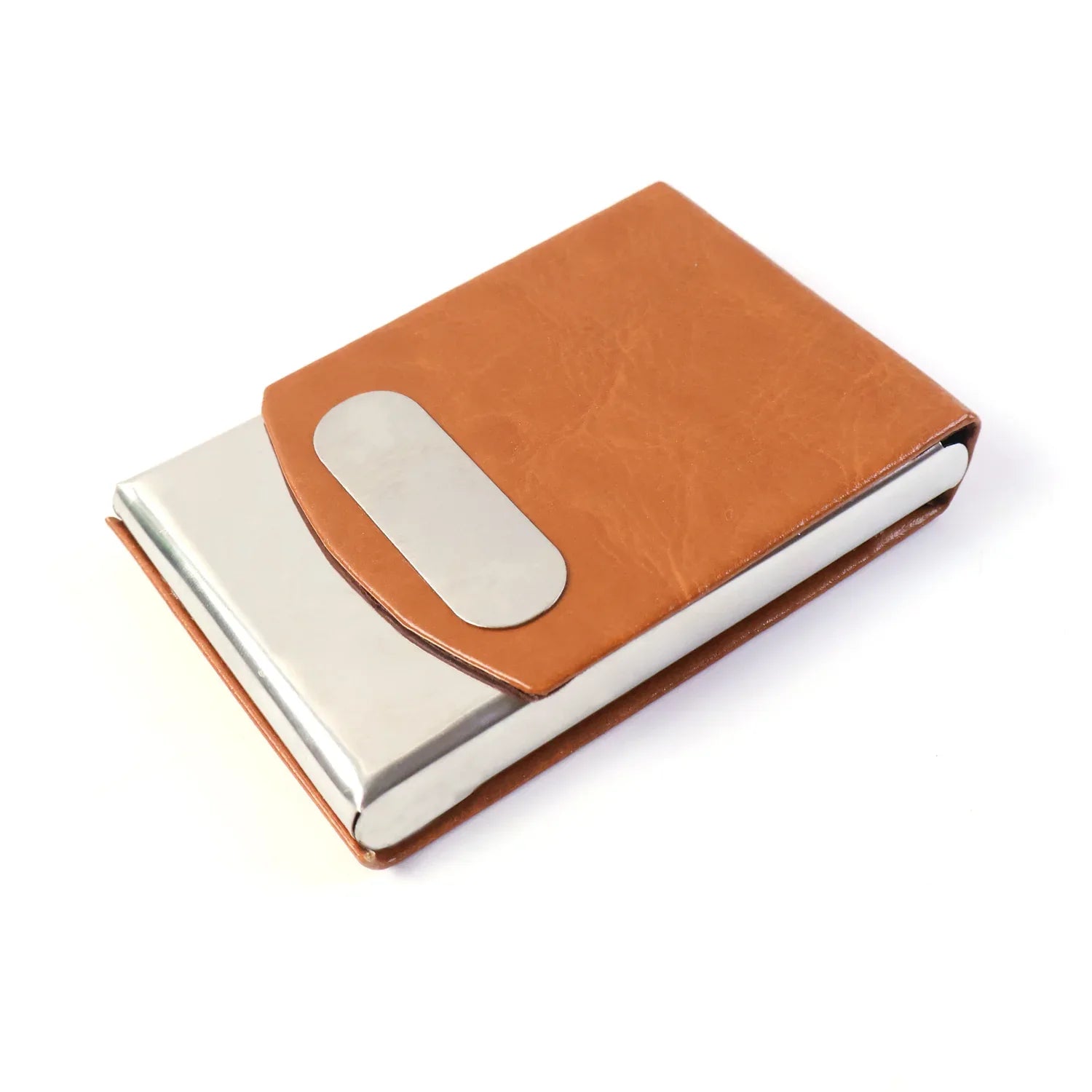 Premium Leather Finish Visiting Card Holder (1 Pc) - Zidbik