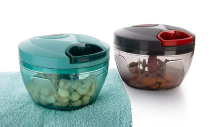080 Manual Food Chopper Compact Powerful Hand Held Vegetable Chopperblender - Zidbik