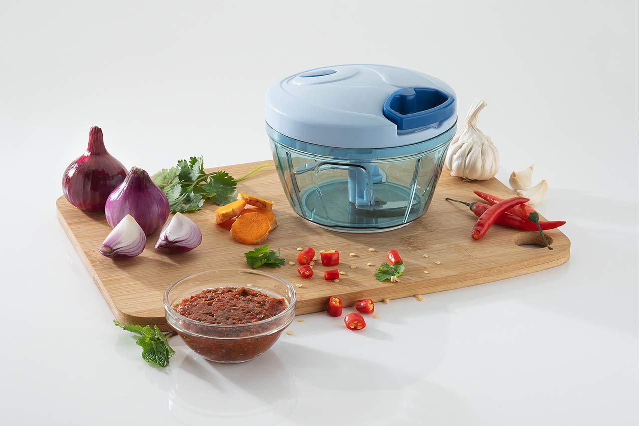 080 Manual Food Chopper Compact Powerful Hand Held Vegetable Chopperblender - Zidbik