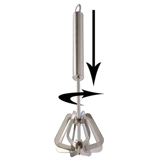 2335 Stainless Steel Manual Mixi Hand Blender - Zidbik
