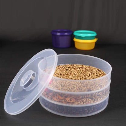 093 Plastic 3 Compartment Sprout Maker White - Zidbik