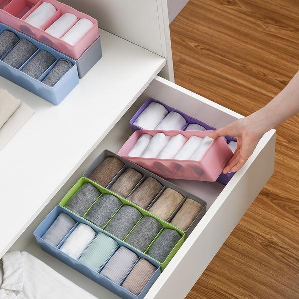1371 Dividers Tray Organizer Clear Plastic Bead Storage Tray (Multicolour) - Zidbik