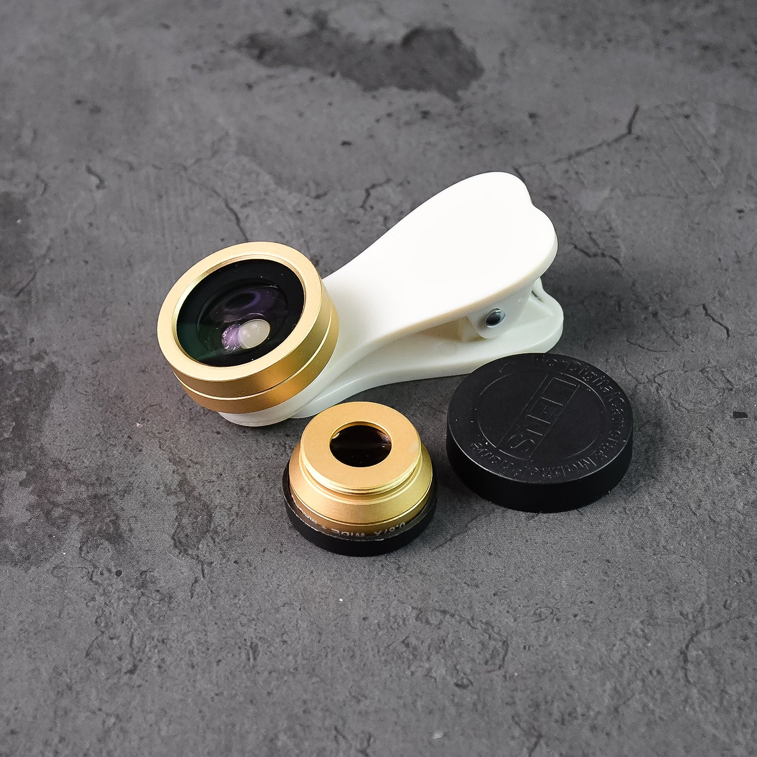 Universal Clip-on Mobile Camera Lens Kit (1 Set) - Zidbik