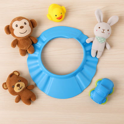 Adjustable Baby Shower Cap  Hat (1 Pc  Mix Design  Size) - Zidbik