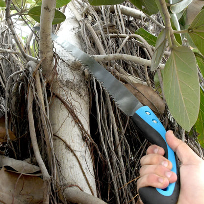7566 20 Inch Pruning Saw With High Carbon Steel Hand Saw Edge Sharpen Teeth With Cover Packing Perfect For Gardening Grass Tree Cutting Plants Shrubs Wood Branch Cut - Zidbik