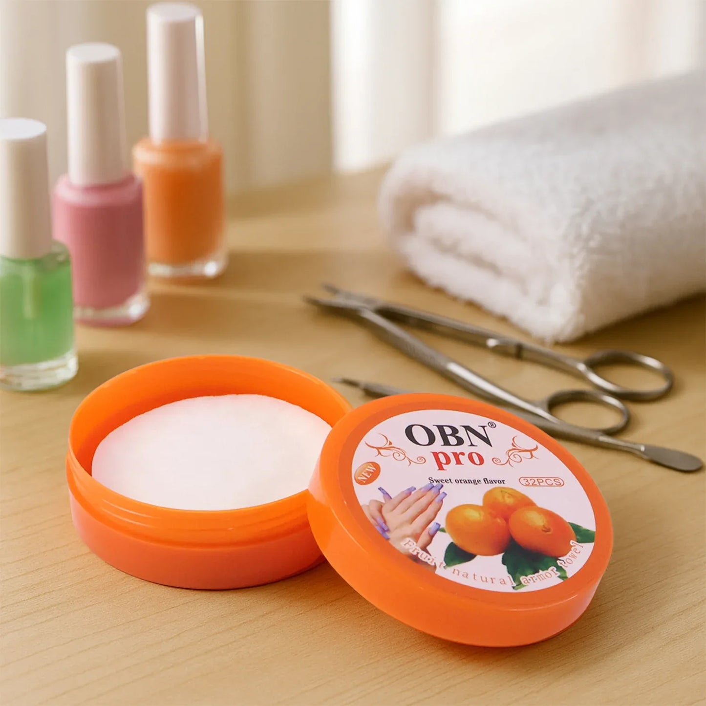 Obi Pro Nail Polish Remover Wipes (1 Pc) - Zidbik