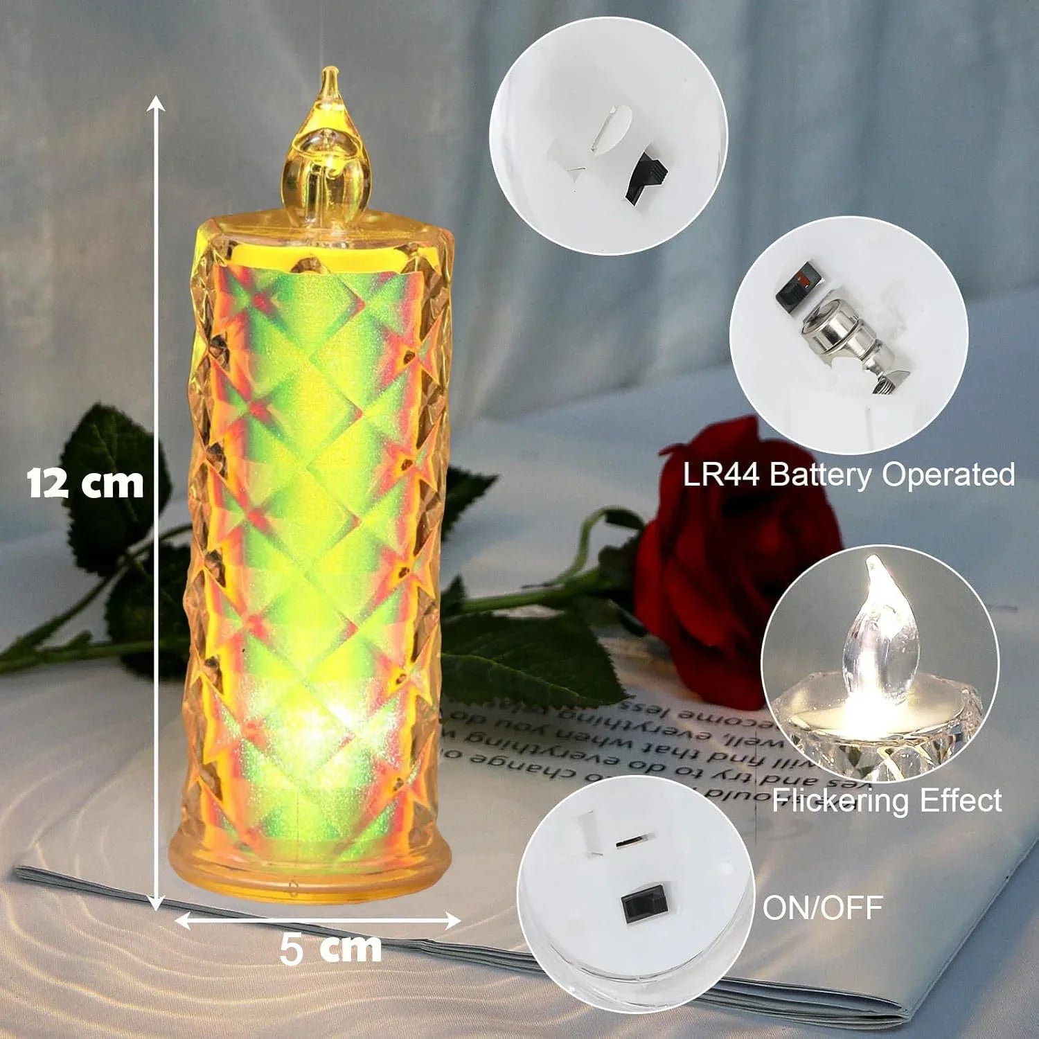 Smokeless Led Candles (12 Pc) - Zidbik