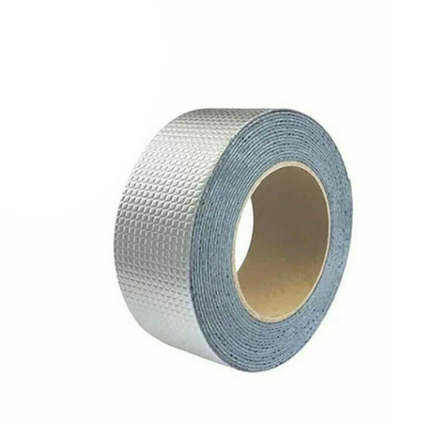 1753 Self-adhesive Insulation Resistant High Temperature Heat Reflective Aluminium Foil Duct Tape Roll (0.9mm) - Zidbik