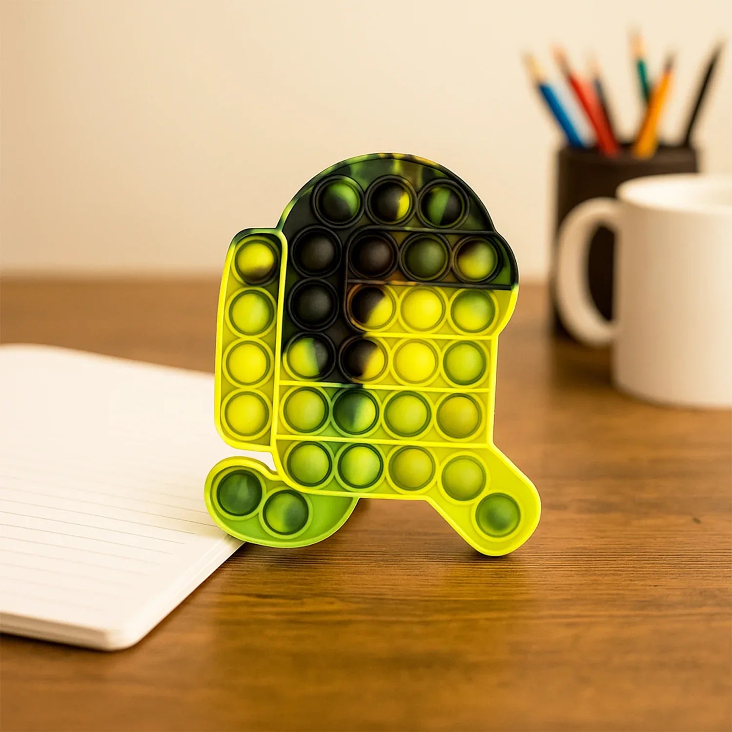 Premium Astronaut Silicone Pop It Fidget Toy (1 Pc) - Zidbik