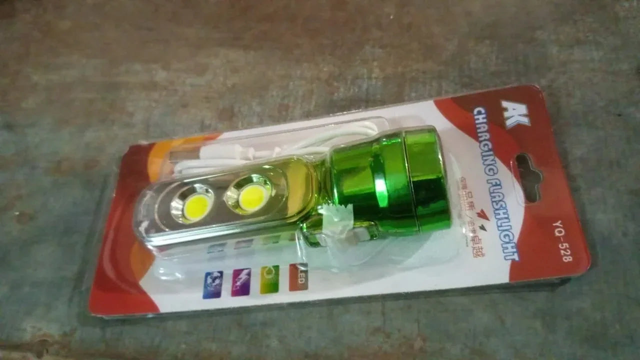 Multi Functional 3 Led Torchlight (1 Pc) - Zidbik