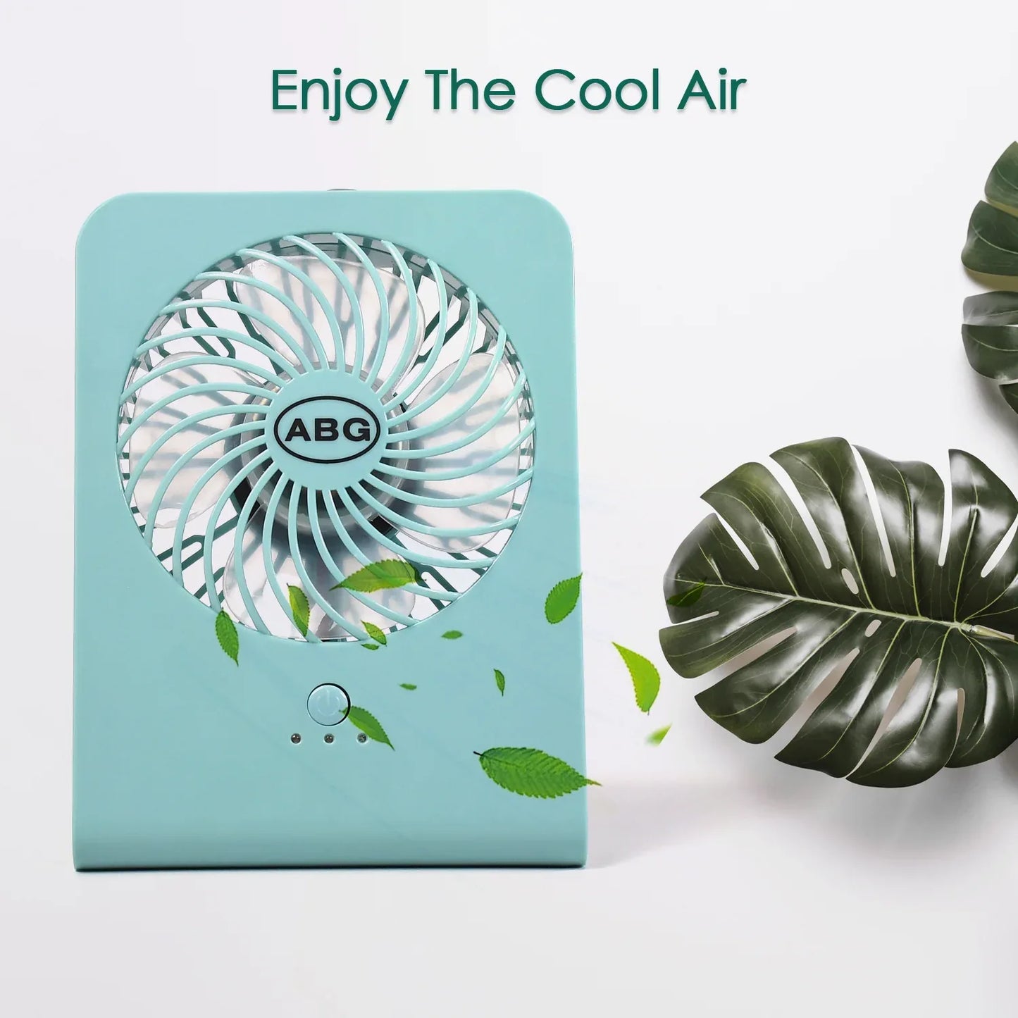 4810 Portable Desk Fan Big Table Fan 3 Step Speed Setting Fan Personal Desk Fan Suitable For Office School Home Use (Battery Not Include) - Zidbik