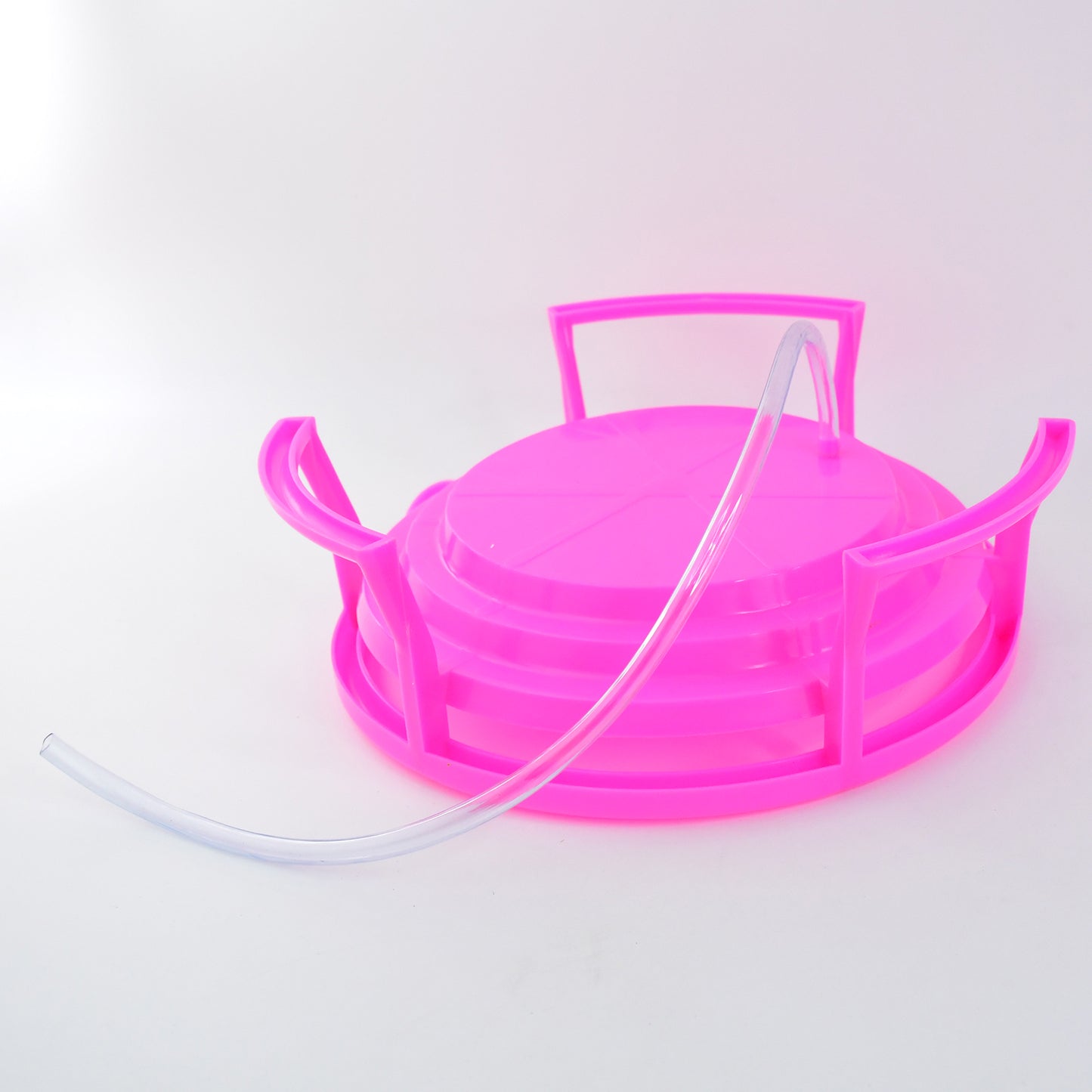 Plastic Water Pot Stand Set (2 Pc) - Zidbik