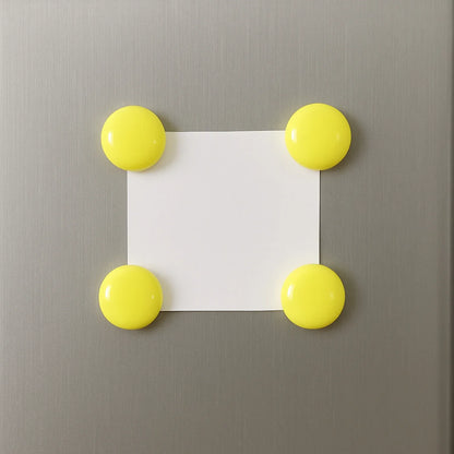 Strong Round Fridge Whiteboard Magnet - (10 Pc Set) - Zidbik