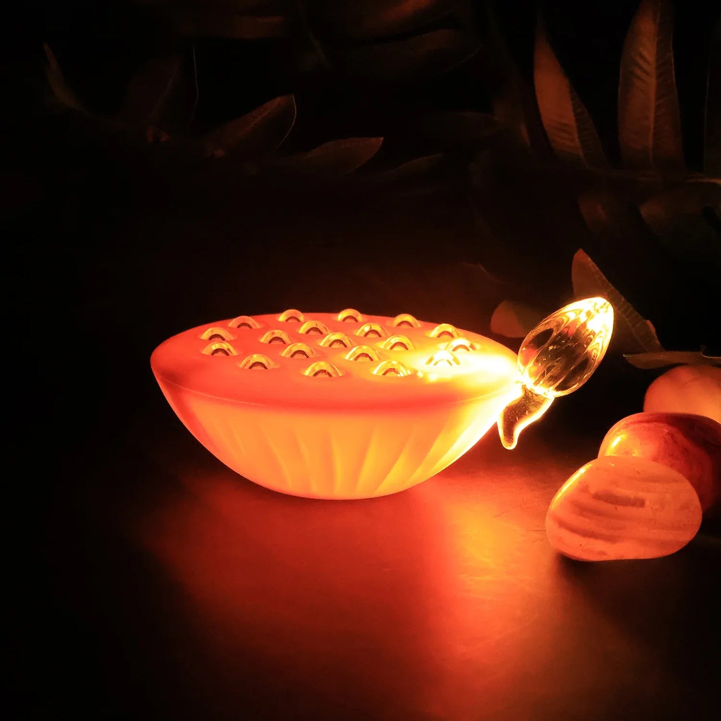 Set Of 12 Lotus Canopy Led Decorative Lamps - Zidbik