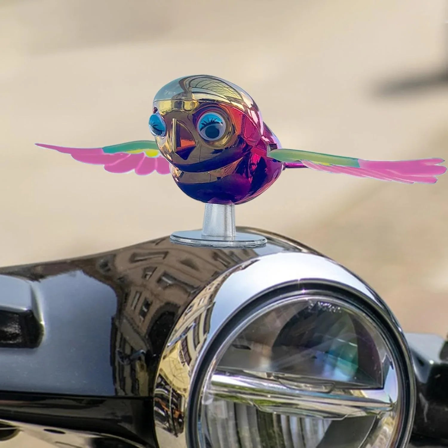 Wind Flying Bird Dashboard Decoration (1 Pc) - Zidbik