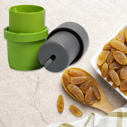 5333 Plastic Dry Fruit And Paper Mill Grinder Slicer Chocolate Cutter And Butter Slicer With 3 In 1 Blade Standard Multicolor - Zidbik