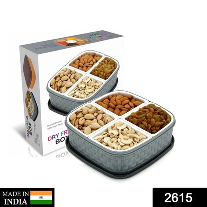 2615 Dry Fruit Chocolates Sweet Box - Zidbik