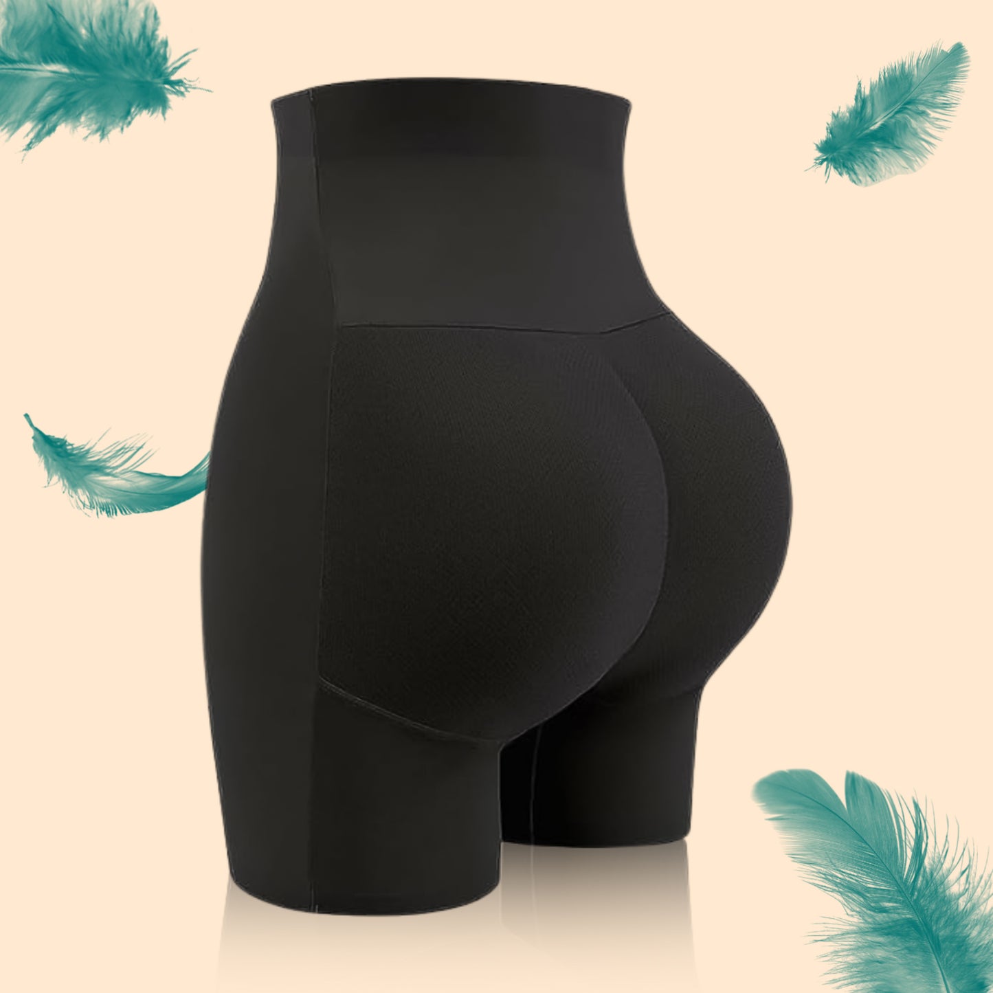 Womens Butt Lifter Padded Underwear Hip Pads Body Shaper Control Knickers Hip Pad (1 Pc  Large) - Zidbik