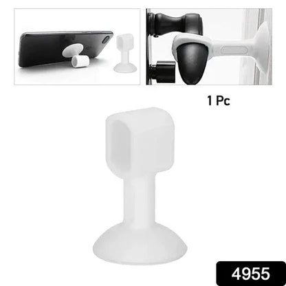Self-sucking Silicone Door Stopper (1 Pc Mix Color) - Zidbik