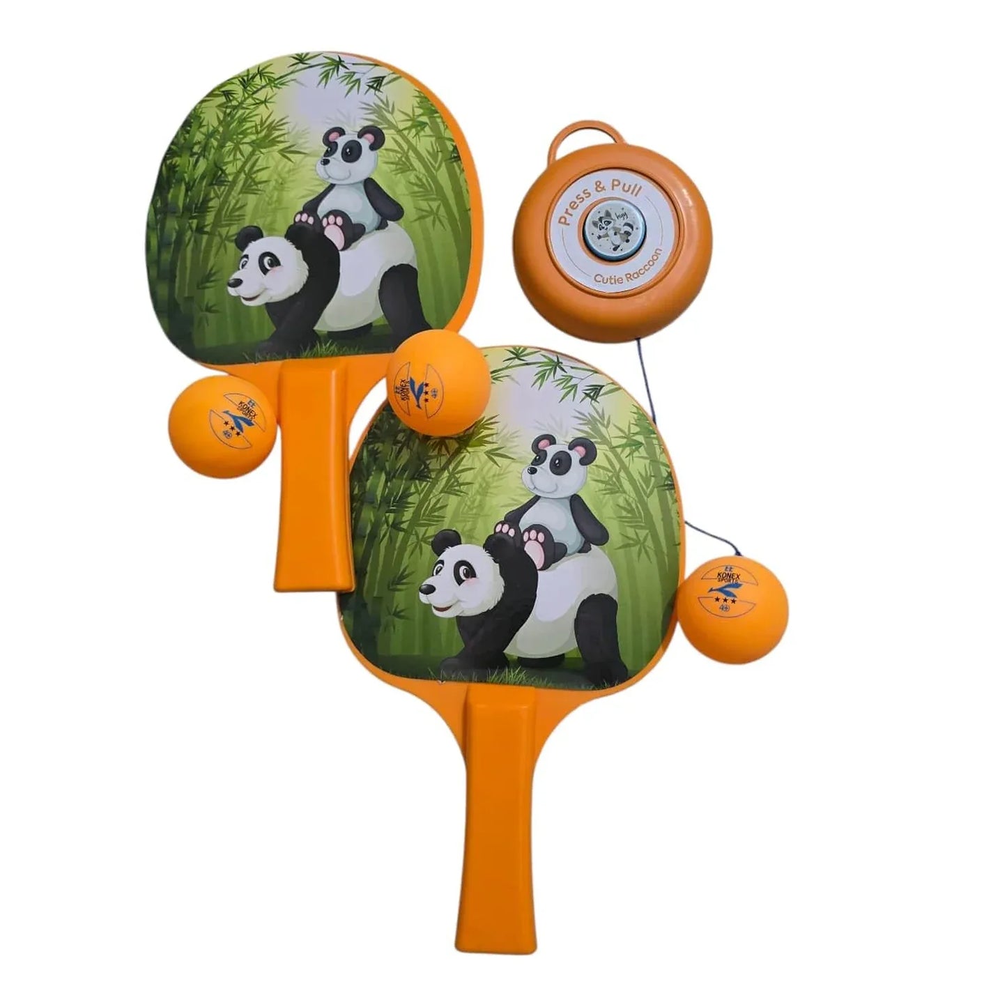 Hanging Table Tennis Trainer Set For Kids (1 Set) - Zidbik