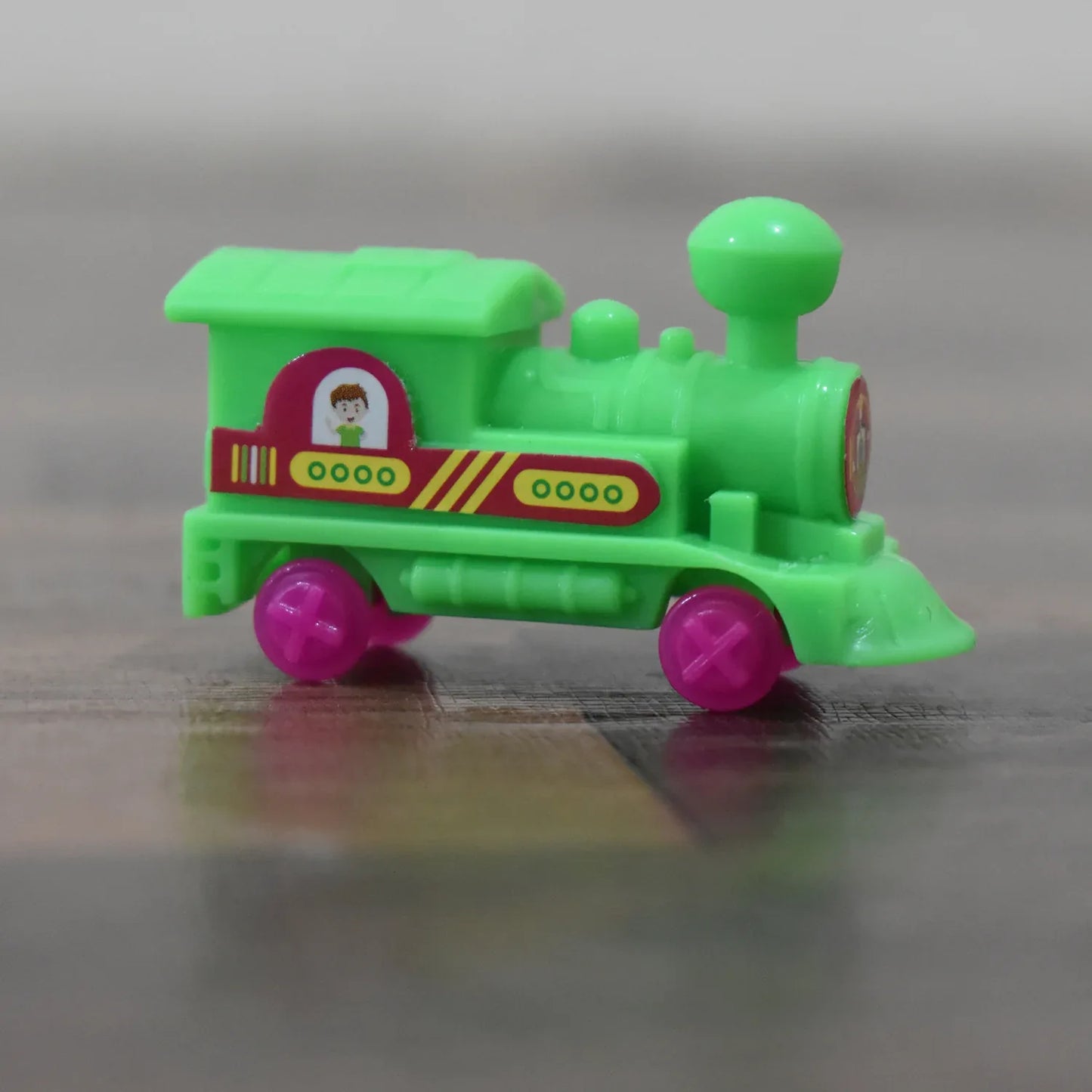 4418 30pc Pull Along Back Train Friction Power Toy Vehicle Push And Go Crawling Toys Baby - Zidbik