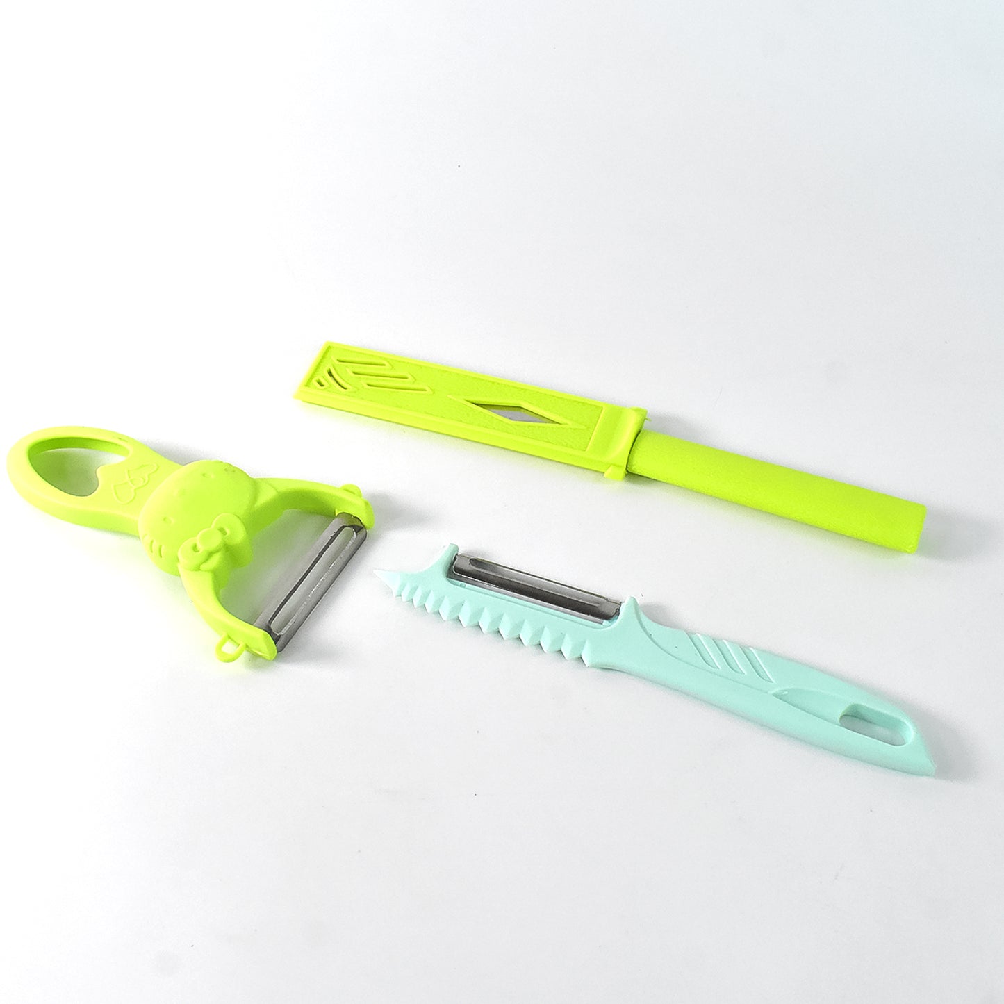 Kitchen Vegetable Peelers (3 Pc Set) - Zidbik