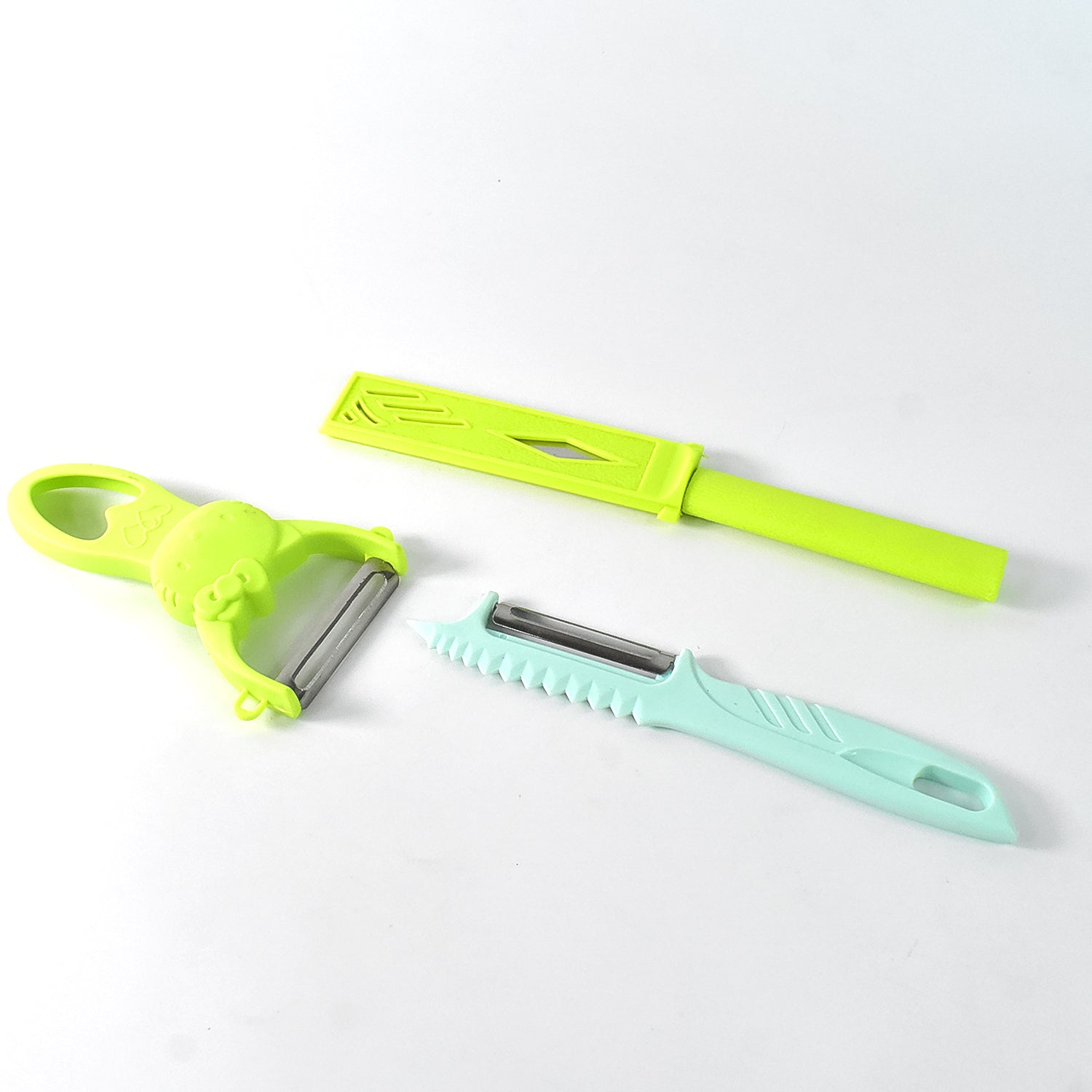 Kitchen Vegetable Peelers (3 Pc Set) - Zidbik