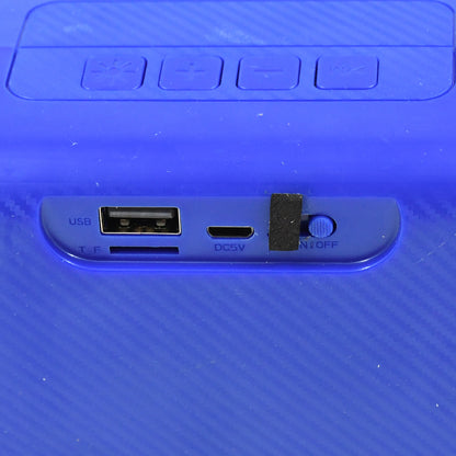 Portable Wireless Rechargeable Speaker Bluetooth Speaker (1 Pc) - Zidbik