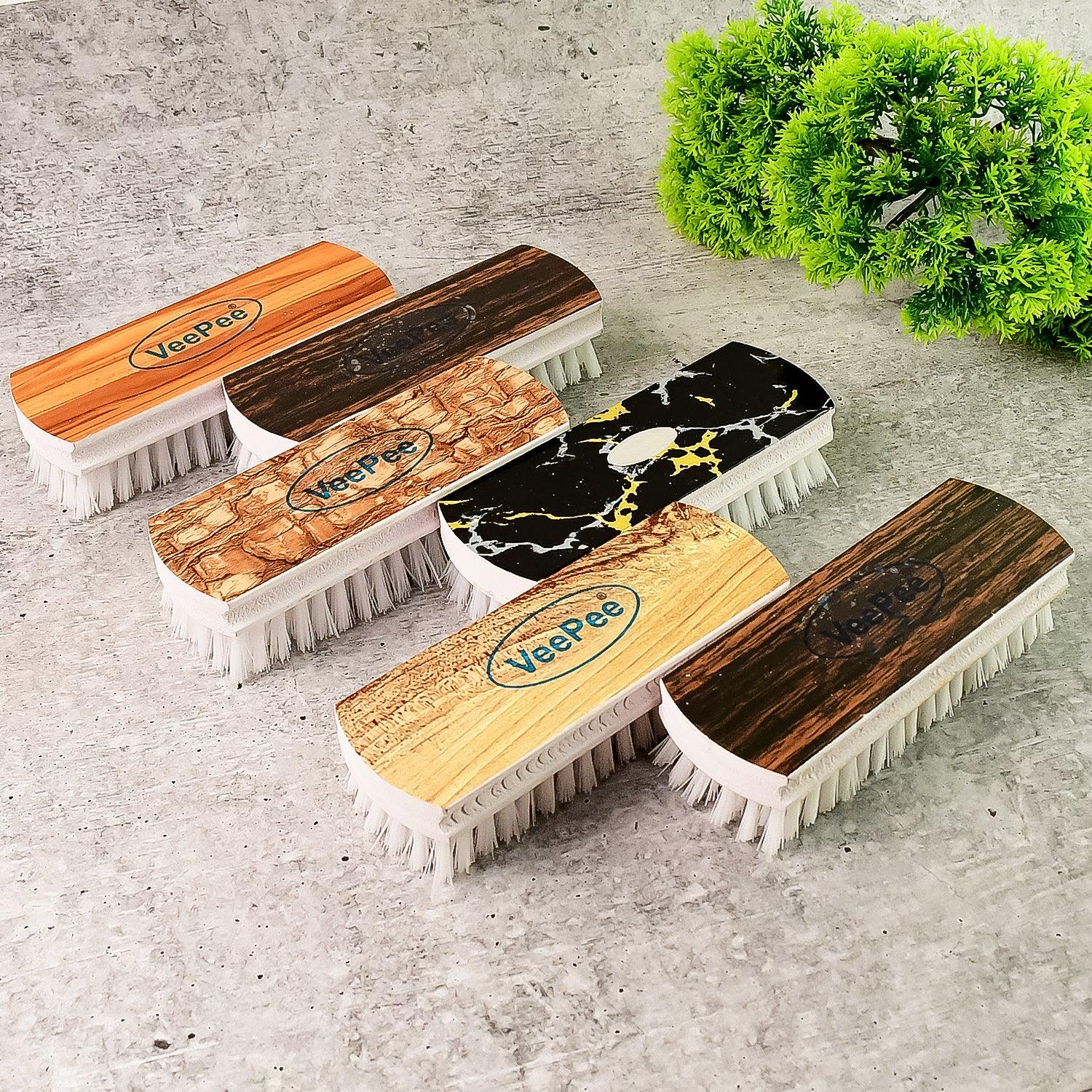 Veepee Heavy-duty Cloth Washing Brush Set 6 Pcs - Zidbik