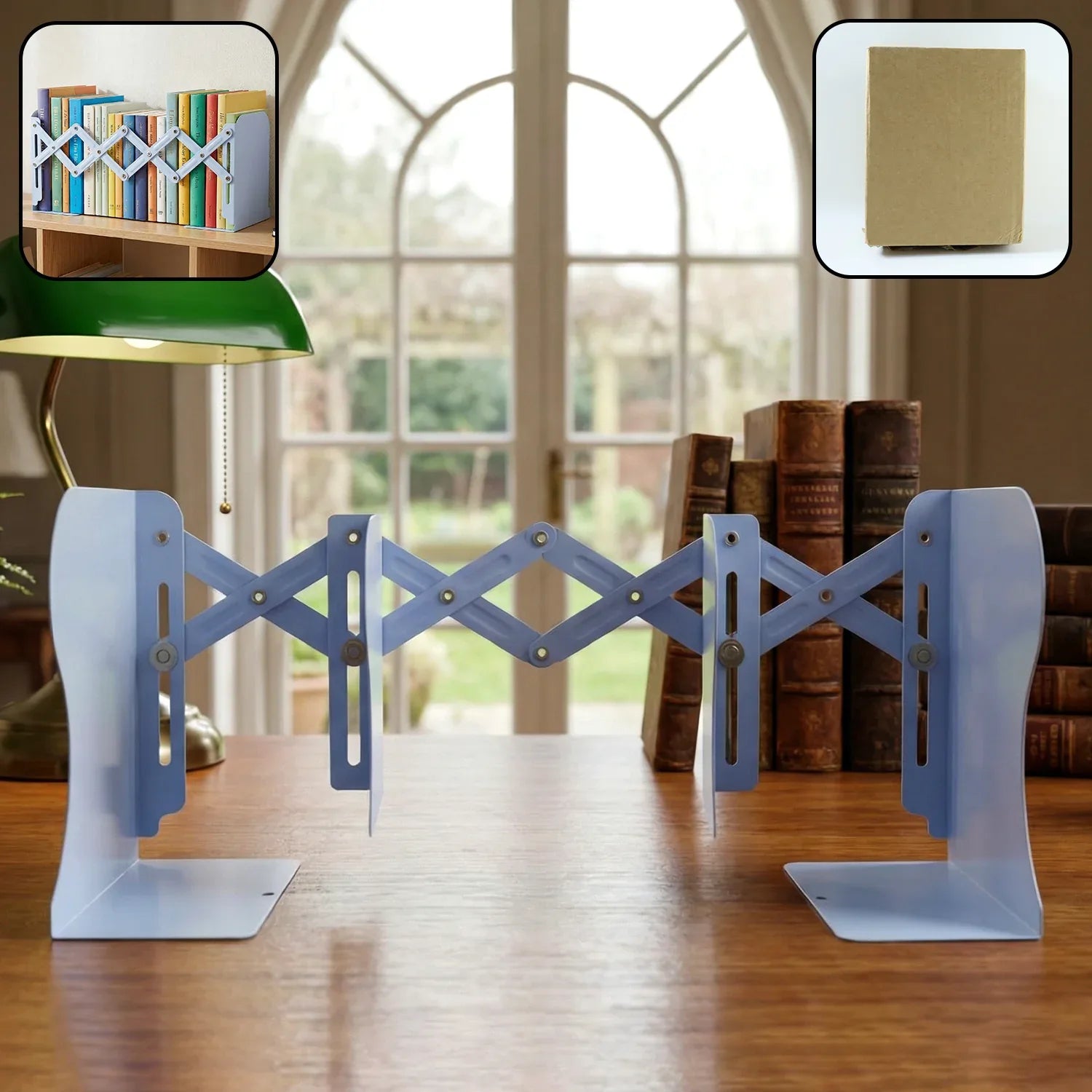 Adjustable Expandable Book Stand (1 Pc) - Zidbik