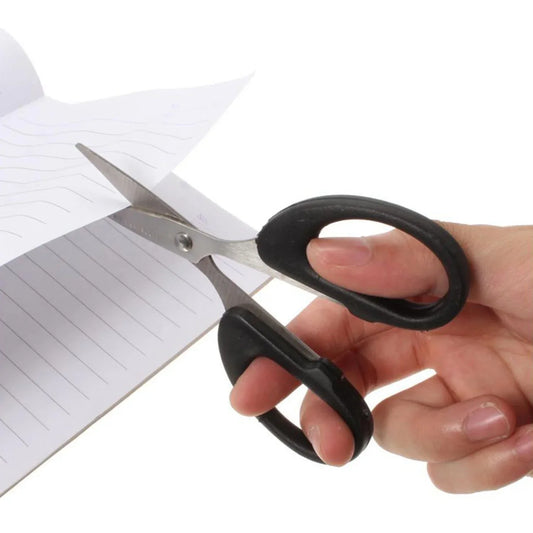 1800 Stainless Steel Scissors With Plastic Handle Grip 160mm (1pc Only) - Zidbik
