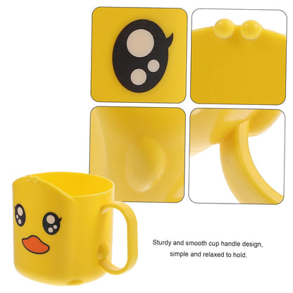 Multipurpose Cartoon Plastic Cup Toothbrush Cups (1 Pc) - Zidbik